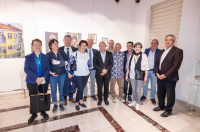 SANATÇI AKŞİT’İN “KADIKÖY’DEN İZMİR’E-MAHALLEDE İNSAN” SERGİSİ AÇILDI