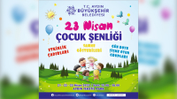 AYDIN BÜYÜKŞEHİR BELEDİYESİ 23 NİSAN ULUSAL EGEMENLİK VE ÇOCUK BAYRAMI NEDENİYLE DOPDOLU BİR PROGRAM HAZIRLADI